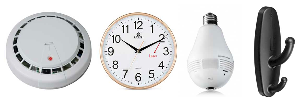 untraditional security devices as a home decoration