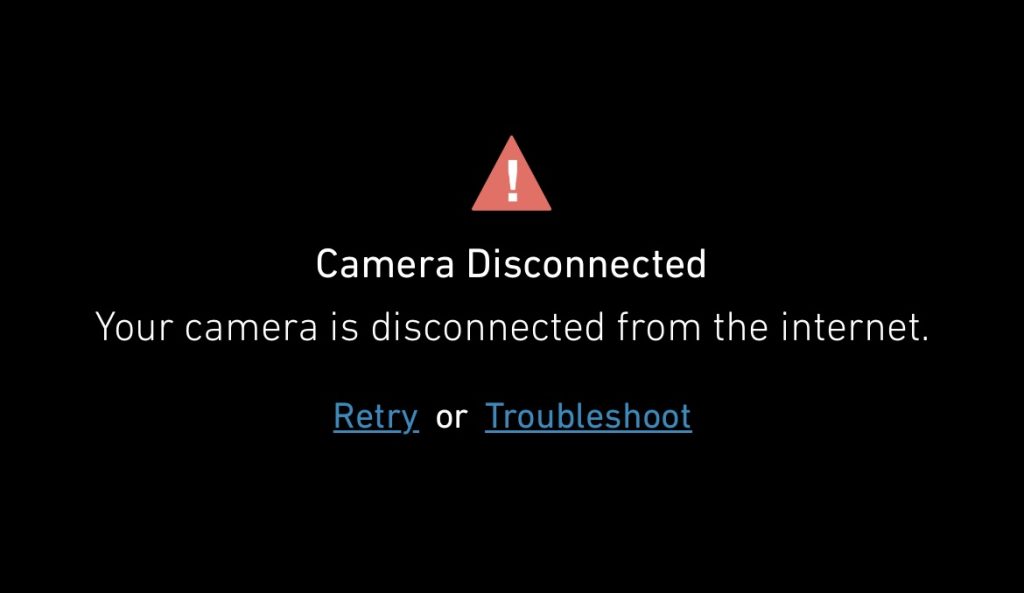 video loss in security cameras