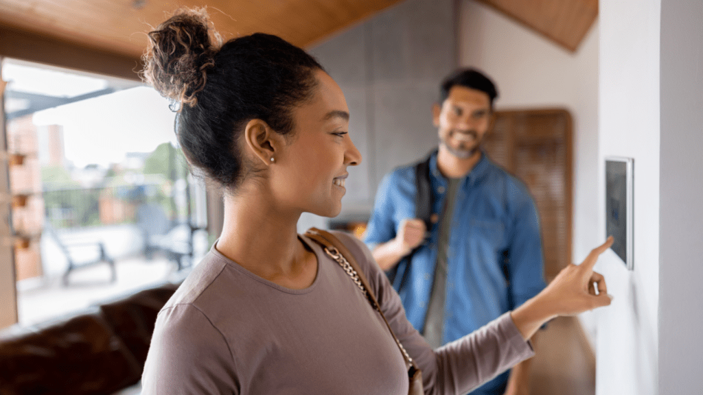 home security system with cameras